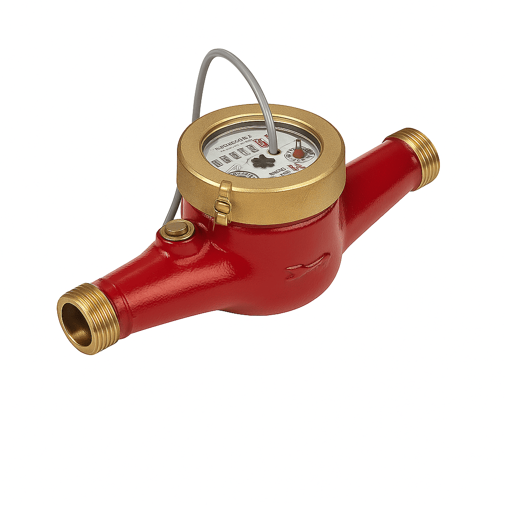 CONTOR APĂ CALDĂ – MULTIJET USCAT Clasa B, pre-echipat pentru citire la distanță (Reed)