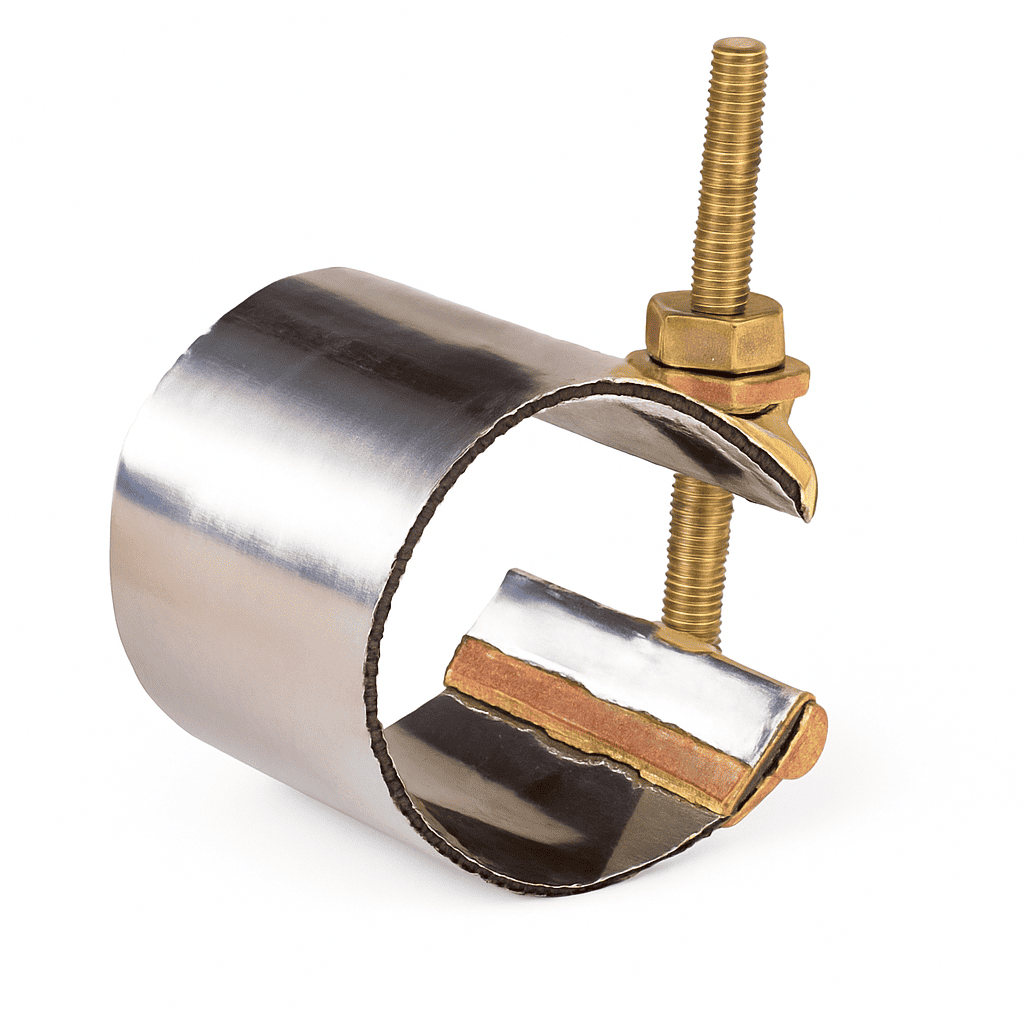 CUPLAJE – COLIER REPARAȚIE OȚEL INOX 1 ȘURUB (1 PIESĂ) PN10/16