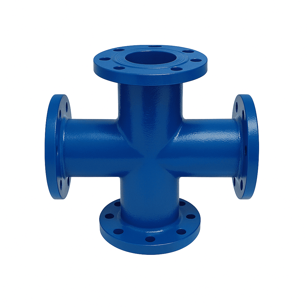 Cruce din fontă ductilă cu flanșe – PN10/16