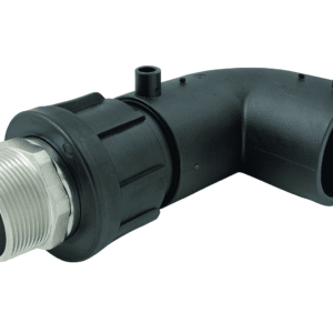 ELECTROFUZIUNE – COT TRANZIȚIE 90° FE, PE100, PIN 4/4.7