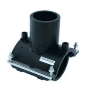 ELECTROFUZIUNE – ȘA CU COLIER, IEȘIRE 90, 110, 125 MM, PE100, PIN 4/4.7