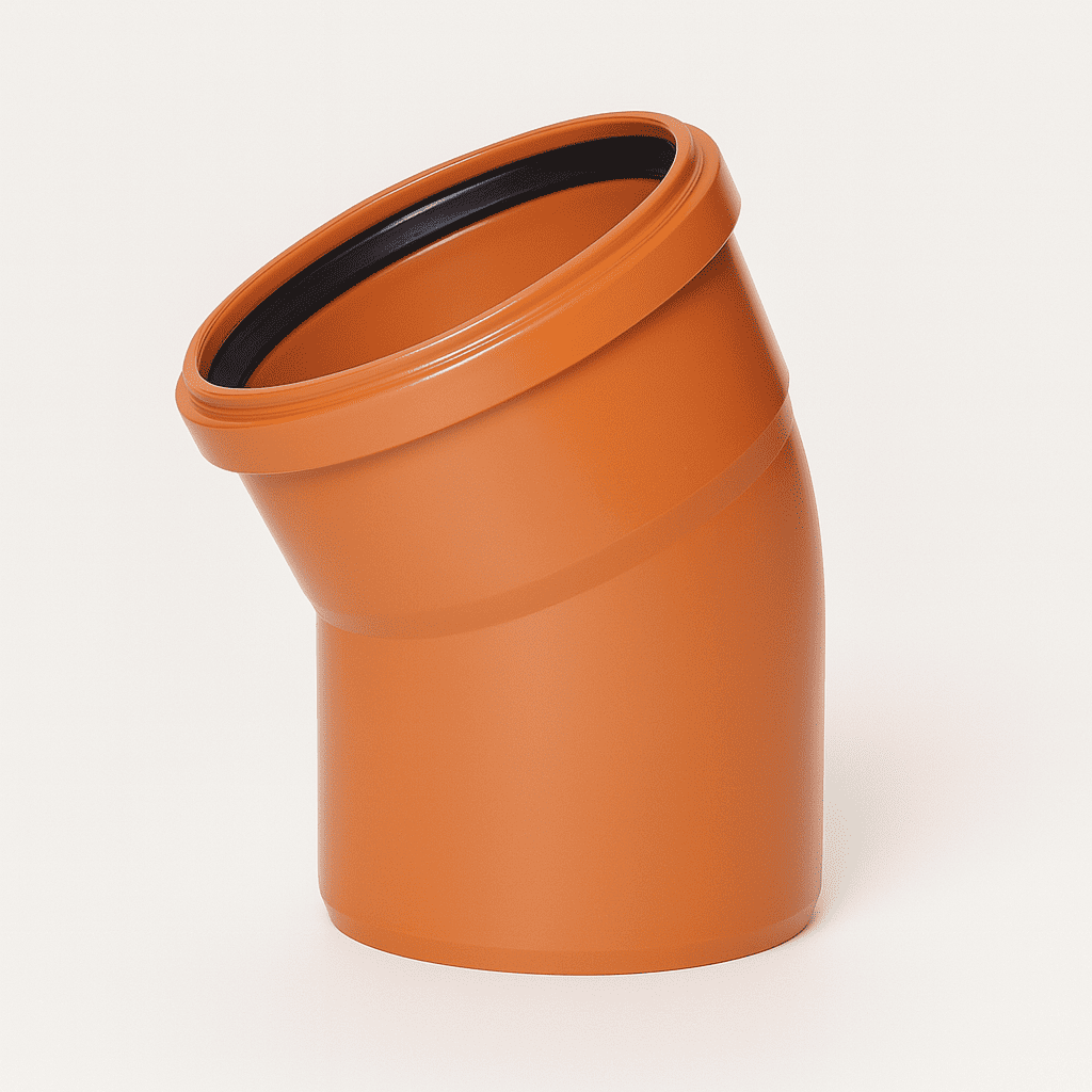 FITING PVC – COT CANALIZARE 15° SN4