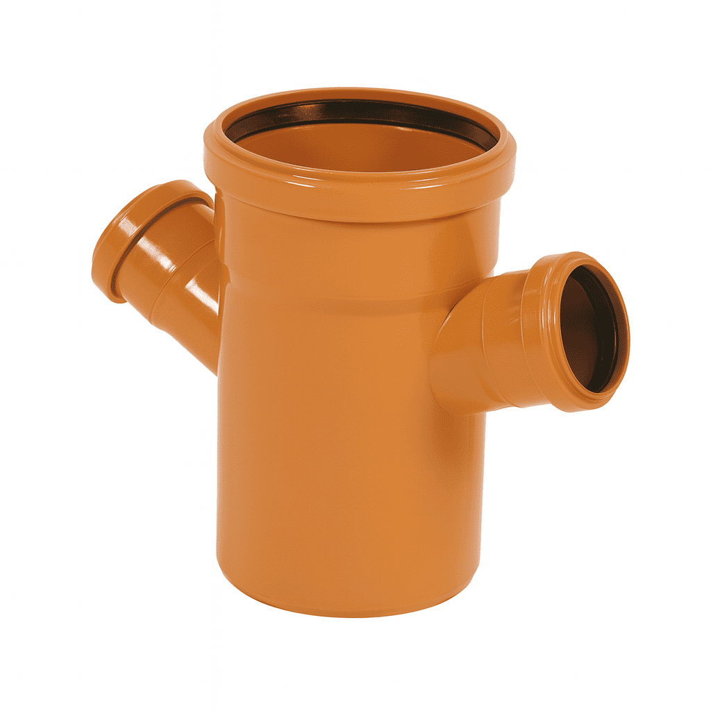 FITING PVC – RAMIFICAȚIE DUBLĂ 45° SN4