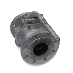 ROBINET DIN OȚEL – CU BILĂ CU FLANȘE PN16